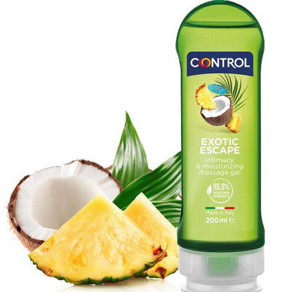 Control 2 En 1 Massage & Pleasure Exotic 200 Ml | Niks.fi verkkokauppa