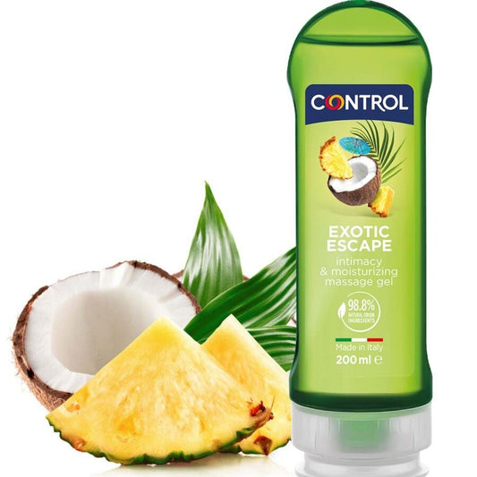 Control 2 En 1 Massage & Pleasure Exotic 200 Ml | Niks.fi verkkokauppa