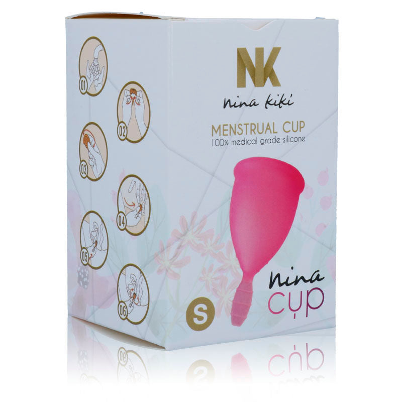 Nina Kikќ Menstrual Cup Pink Size S | Niks.fi verkkokauppa