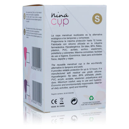 Nina Kikќ Menstrual Cup Pink Size S | Niks.fi verkkokauppa