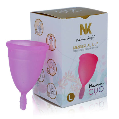 Nina Kikќ Menstrual Cup Purple Size L | Niks.fi verkkokauppa