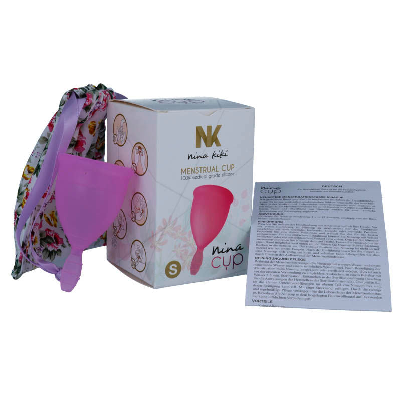 Nina Kikќ Menstrual Cup Purple Size S | Niks.fi verkkokauppa