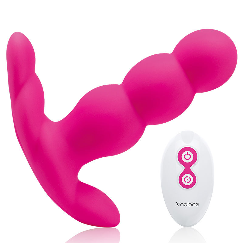 Nalone Pearl Anal Vibrator Remote Control Black | Niks.fi verkkokauppa