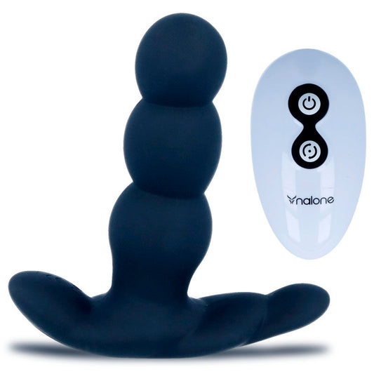 Nalone Pearl Anal Vibrator Remote Control Black | Niks.fi verkkokauppa