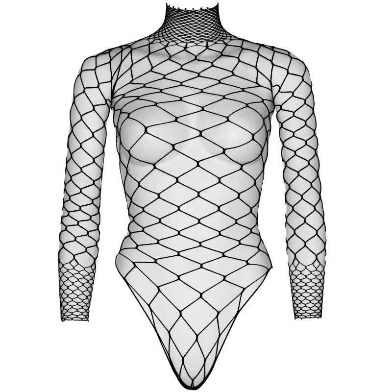 Leg Avenue Turtleneck Fishnet Teddy One Size | Niks.fi verkkokauppa
