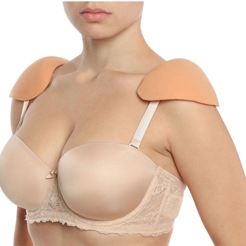 Bye-Bra Shoulder Protectors Support Beige | Niks.fi verkkokauppa