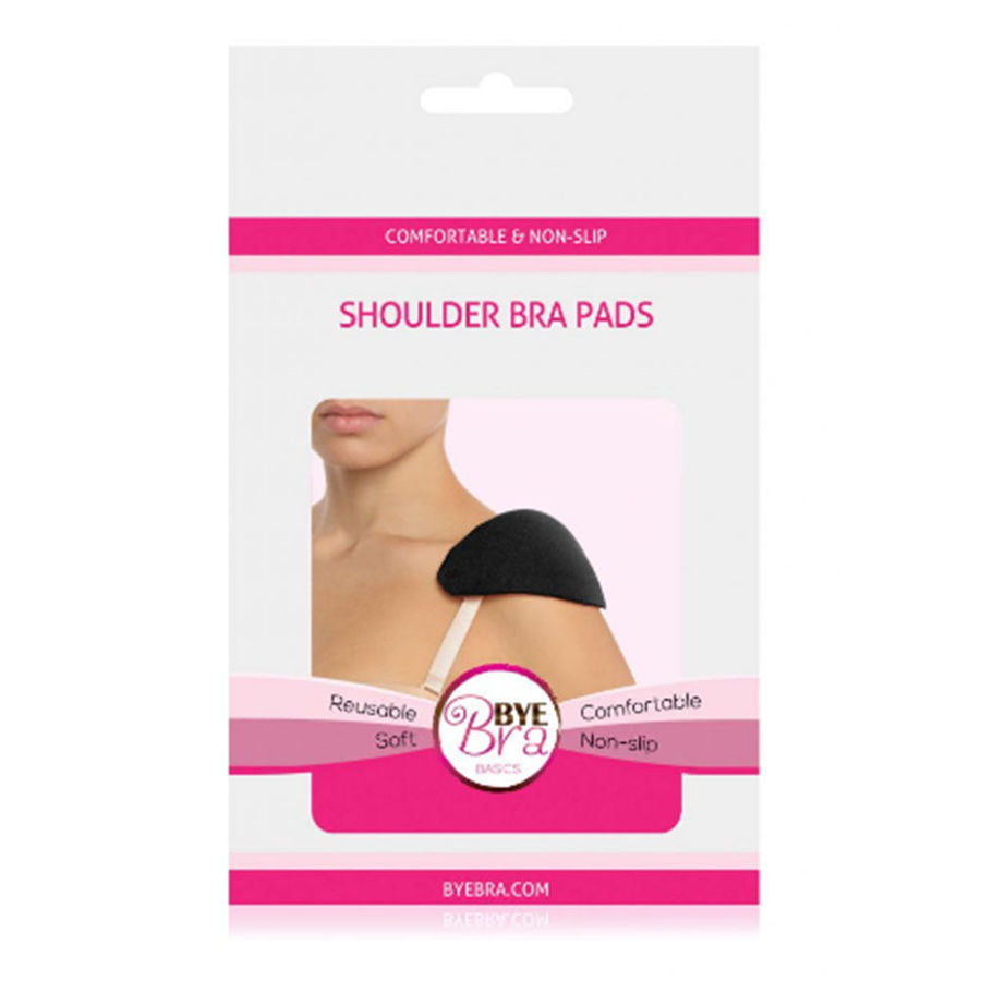 Bye-Bra Shoulder Protectors Support Black | Niks.fi verkkokauppa