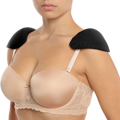 Bye-Bra Shoulder Protectors Support Black | Niks.fi verkkokauppa