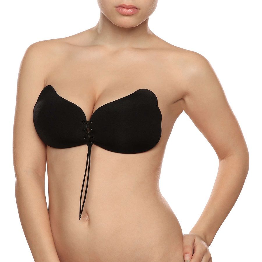 Bye-Bra Lace-It Enhancement Push-Up Black Cup D | Niks.fi verkkokauppa