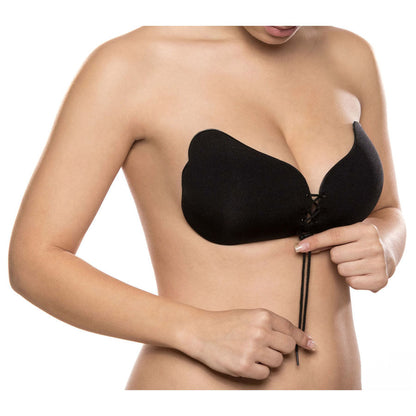 Bye-Bra Lace-It Enhancement Push-Up Black Cup D | Niks.fi verkkokauppa