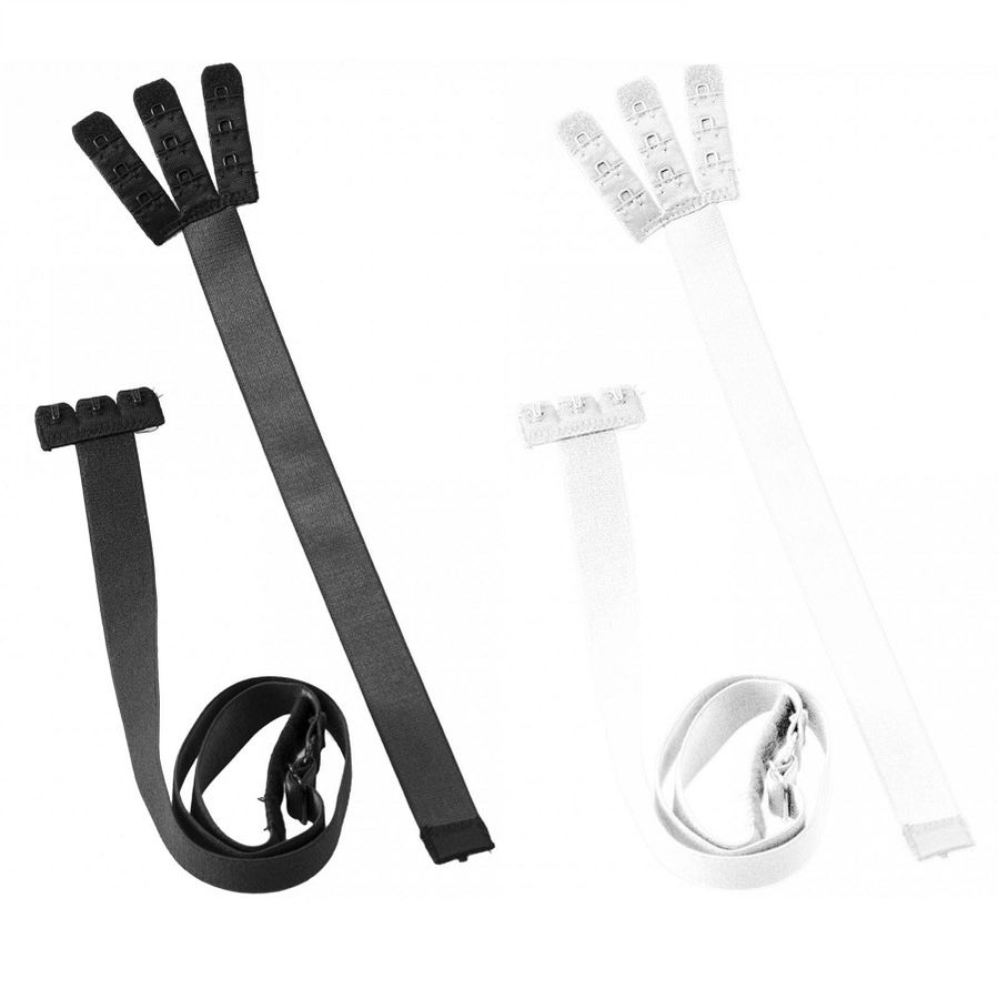 Bye-Bra Open Back Bra Adapter Black & White | Niks.fi verkkokauppa