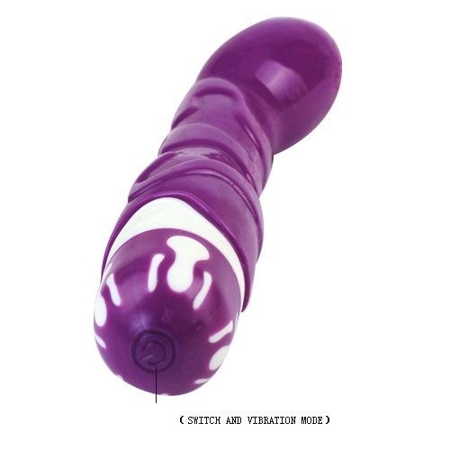 Baile Realistic Cock 10 Rhythms Sensation Violet | Niks.fi verkkokauppa