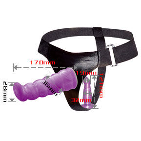 Baile Lilac Female Anal And Vaginal Harness Gpoint 17 Cm | Niks.fi verkkokauppa