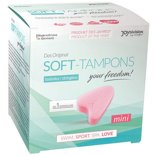 Joydivision Soft-Tampons Original Soft-Tampons Mini 3 Uds | Niks.fi verkkokauppa