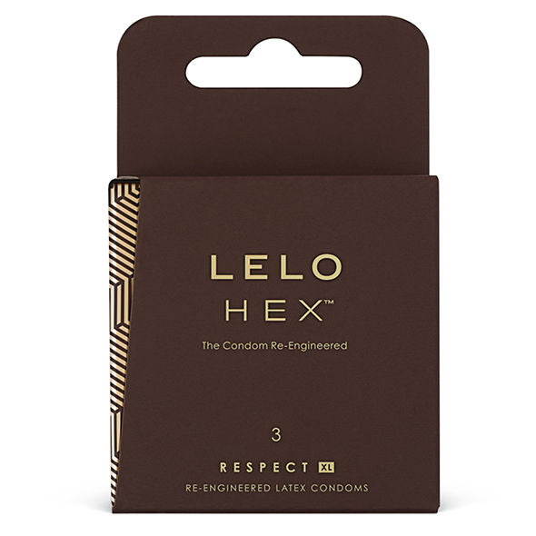 LELO Hex Respect XL kondomit - 3 kpl