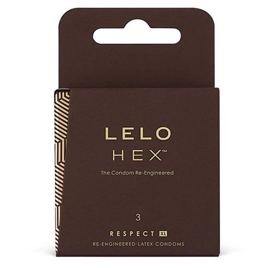 LELO Hex Respect XL kondomit - 3 kpl
