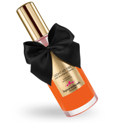 Bijoux Massage Oil Heat Effect Strawberry Aroma | Niks.fi verkkokauppa