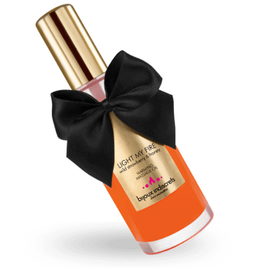 Bijoux Massage Oil Heat Effect Strawberry Aroma | Niks.fi verkkokauppa