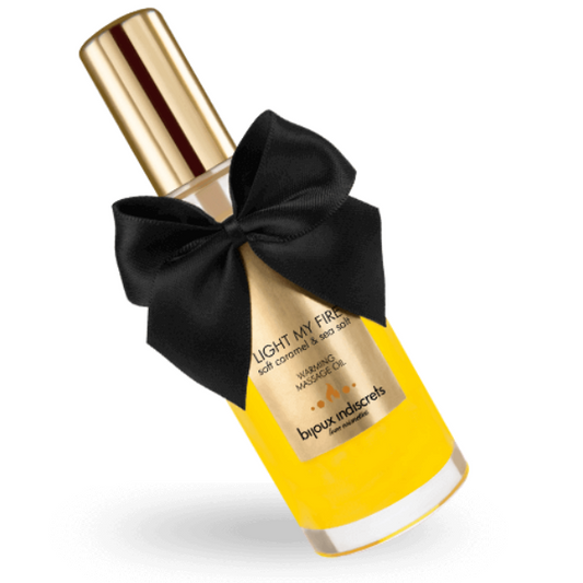 Bijoux Massage Oil Heat Effect Caramel Aroma | Niks.fi verkkokauppa