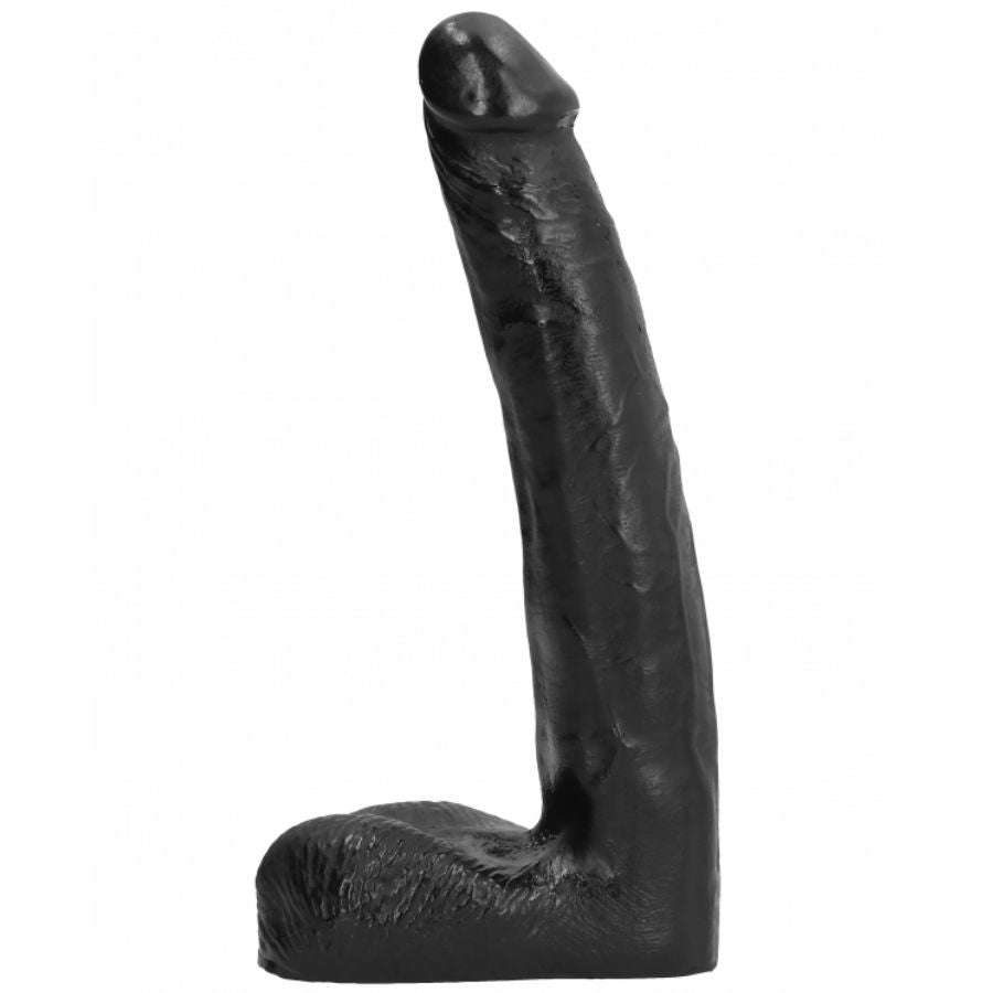 All Black Dildo Realistic 21 Cm | Niks.fi verkkokauppa