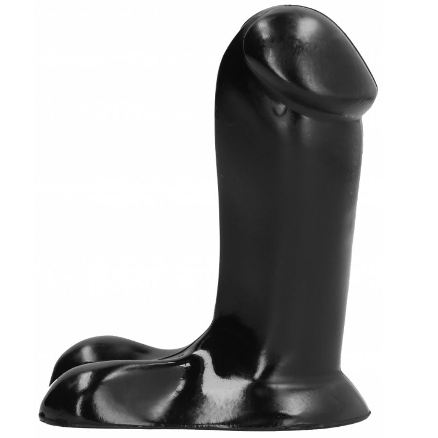 All Black Dildo Realistic 14 Cm | Niks.fi verkkokauppa