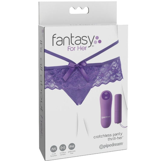 Fantasy For Her Crothless Panty Thrill-Her | Niks.fi verkkokauppa