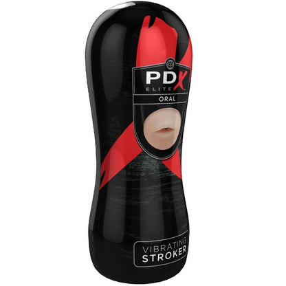 Pdx Elite Vibrating Oral Stroker | Niks.fi verkkokauppa