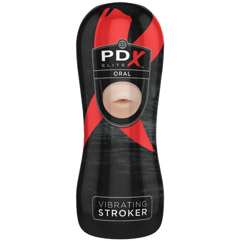 Pdx Elite Vibrating Oral Stroker | Niks.fi verkkokauppa