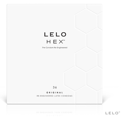 Lelo Hex Condom Box 36 Units | Niks.fi verkkokauppa