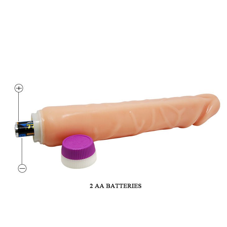 Baile Waves Of Pleasure Realistic Vibrating 25.5 Cm | Niks.fi verkkokauppa