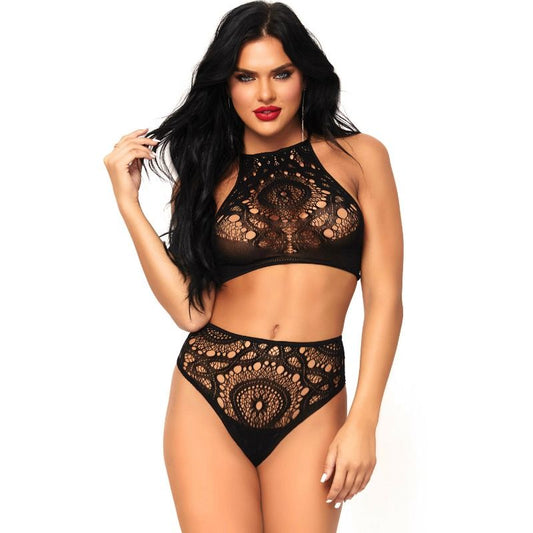 Leg Avenue 2 Pieces Set Top And Panties S/M | Niks.fi verkkokauppa