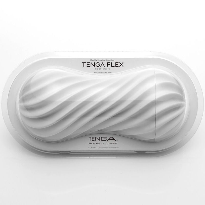 Tenga Flex White Male Mastubador | Niks.fi verkkokauppa