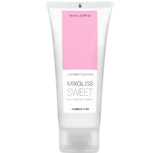 Mixgliss Water Based Lubricant Gum Flavor 70 Ml | Niks.fi verkkokauppa