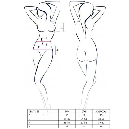 Passion Woman Kelly Set Size S/M | Niks.fi verkkokauppa