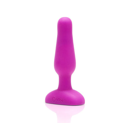 B-Vibe Novice Remote Control Anal Plug Fuchsia | Niks.fi verkkokauppa