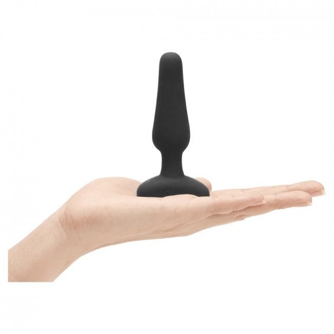 B-Vibe Novice Remote Control Anal Plug Black | Niks.fi verkkokauppa