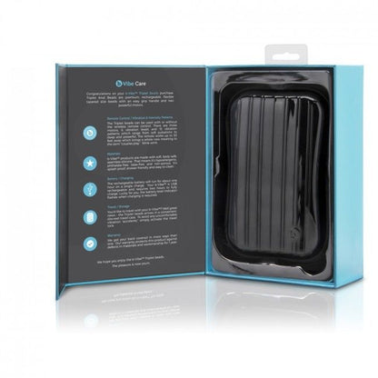 B-Vibe Triplet Anal Remote Control Beads Black | Niks.fi verkkokauppa