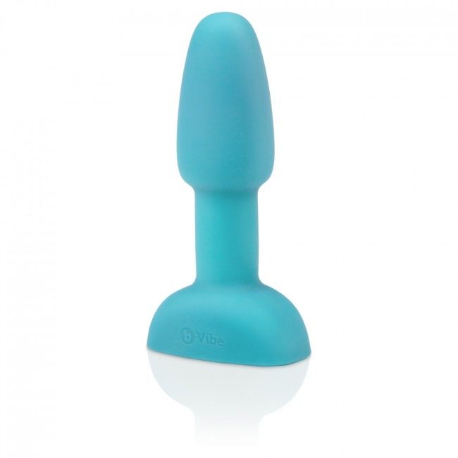 B-Vibe Rimming Remote Control Anal Plug Petite Teal | Niks.fi verkkokauppa