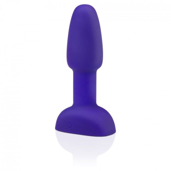 B-Vibe Rimming Remote Control Anal Plug Petite Lilac | Niks.fi verkkokauppa
