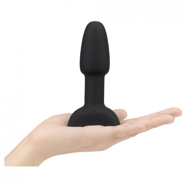B-Vibe Rimming Remote Control Anal Plug Petite Black | Niks.fi verkkokauppa