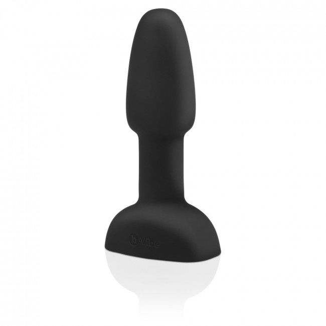 B-Vibe Rimming Remote Control Anal Plug Petite Black | Niks.fi verkkokauppa
