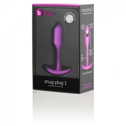 B-Vibe Snug Plug 1 Pink | Niks.fi verkkokauppa