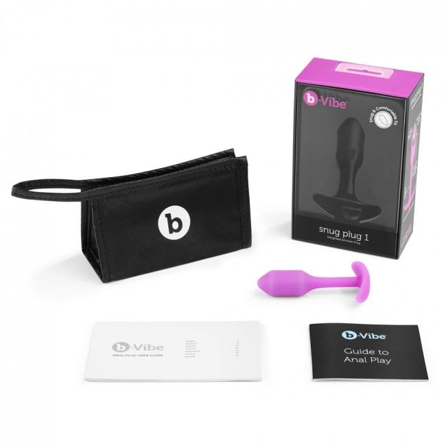B-Vibe Snug Plug 1 Pink | Niks.fi verkkokauppa