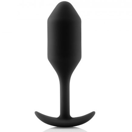 B-Vibe Snug Anal Plug 2 Black | Niks.fi verkkokauppa