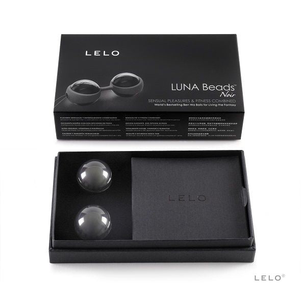 Lelo Luna Beads Noir Kegel Balls | Niks.fi verkkokauppa