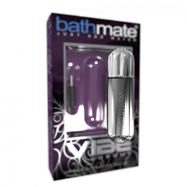 Bathmate Vibe Vibrating Bullet Silver | Niks.fi verkkokauppa