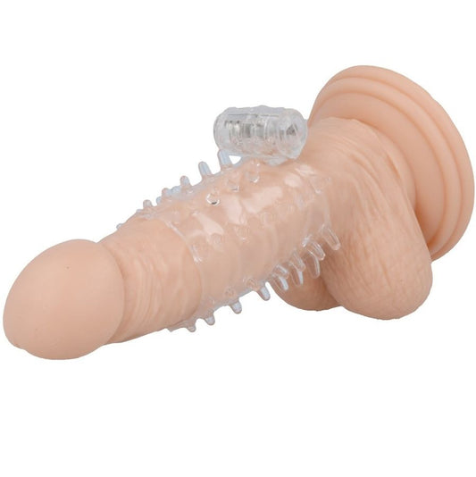 Casual Love Ring Vibrating Sleeve Transparent | Niks.fi verkkokauppa