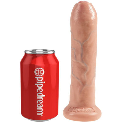 King Cock Realistic Dildo Uncut Flesh 21 Cm | Niks.fi verkkokauppa