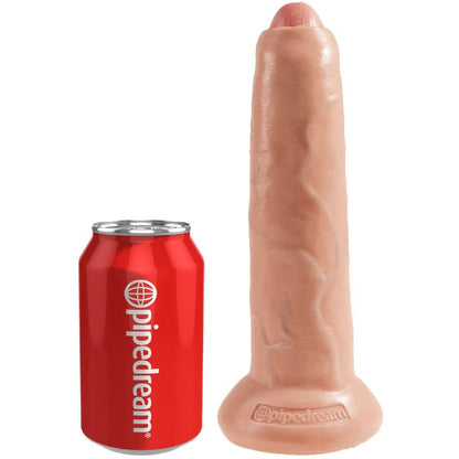 King Cock Realistic Dildo Uncut Flesh 23 Cm | Niks.fi verkkokauppa