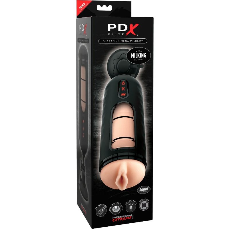Pdx Elite Vibrating Mega Milker | Niks.fi verkkokauppa